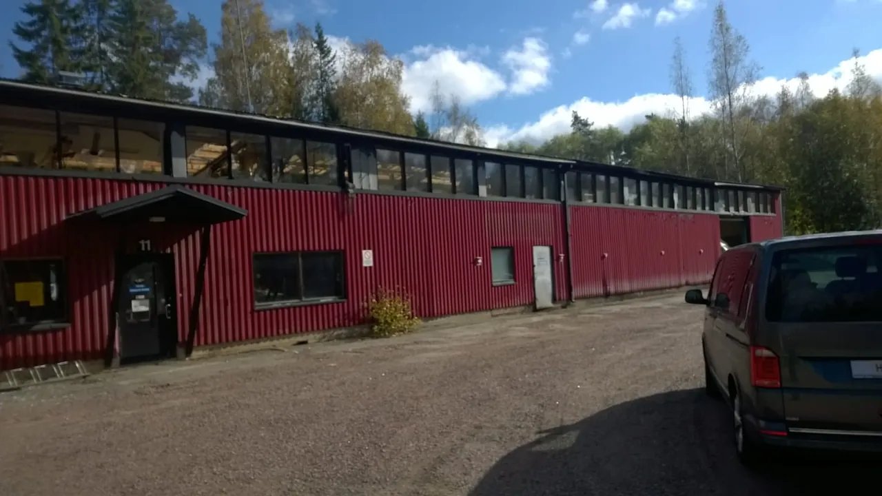 Vanha halli ennen peruskorjausta
